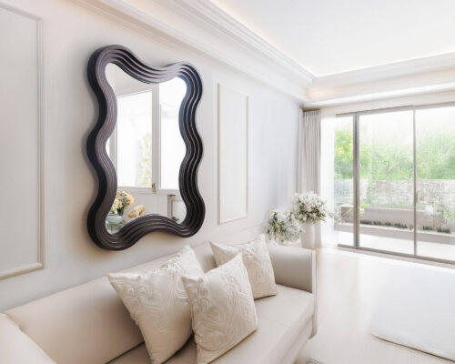 moderni klasika, interjero dizainas, klasika, elegancija, interjeras, veidrodis ninfa, liang eimil, elegant home