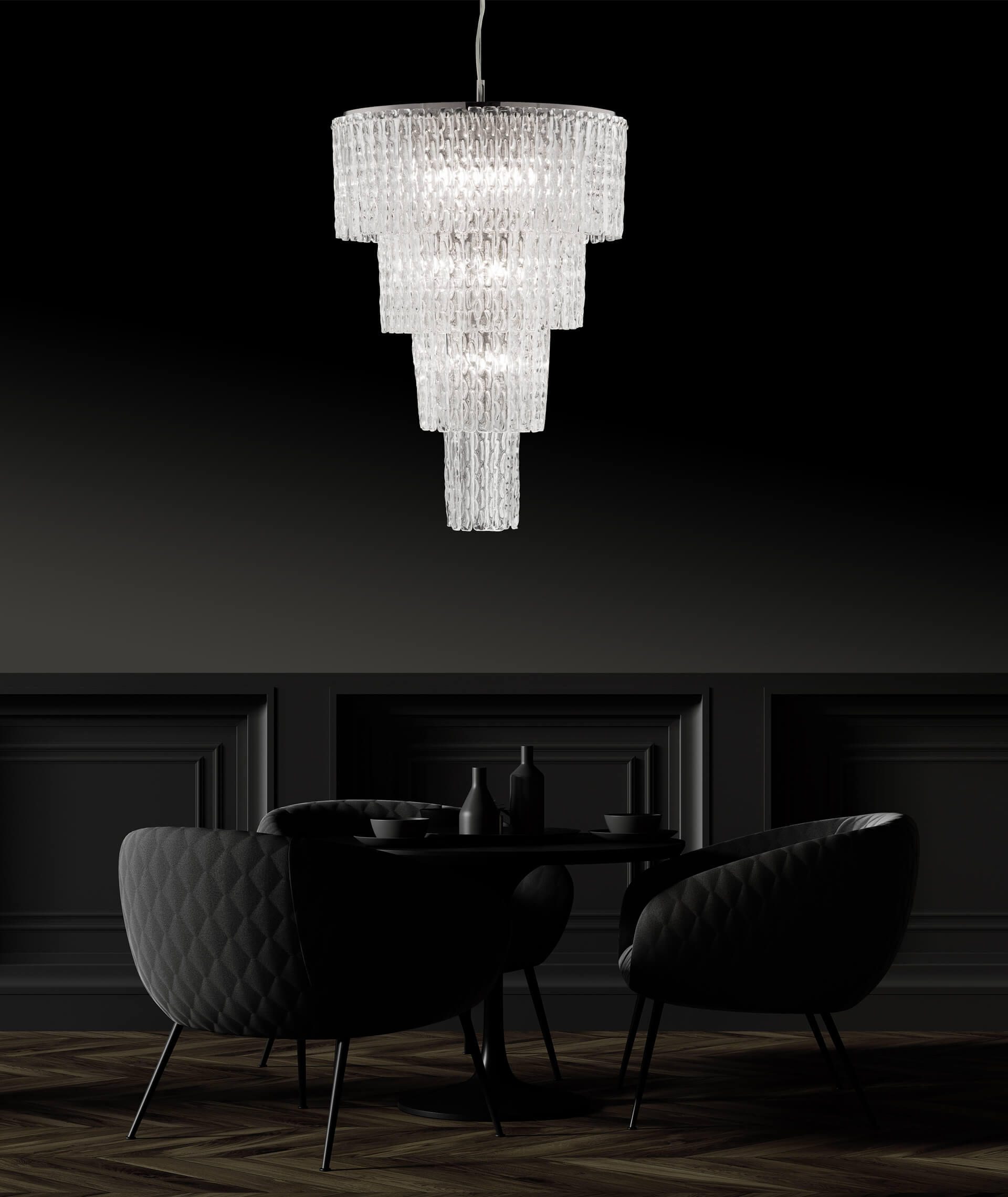 moderni klasika, interjero dizainas, klasika, elegancija, interjeras, pakabinamas sviestuvas cascade 46, euroluce, elegant home